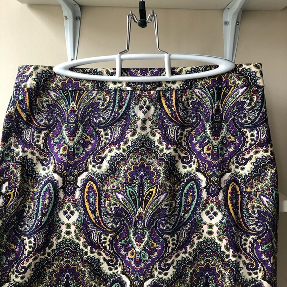 J. Crew Unique Multicolored Pencil Skirt - Picture 3 of 6